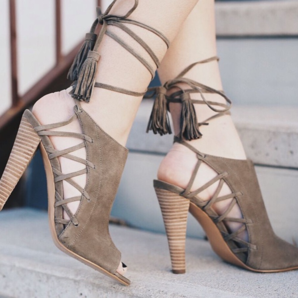 Mule like  heels